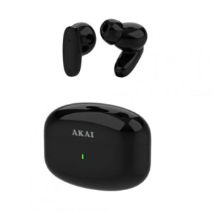 Casti Akai BTE-J400ENC wireless, bluetooth 5.3, putere intrare incarcare 200mA