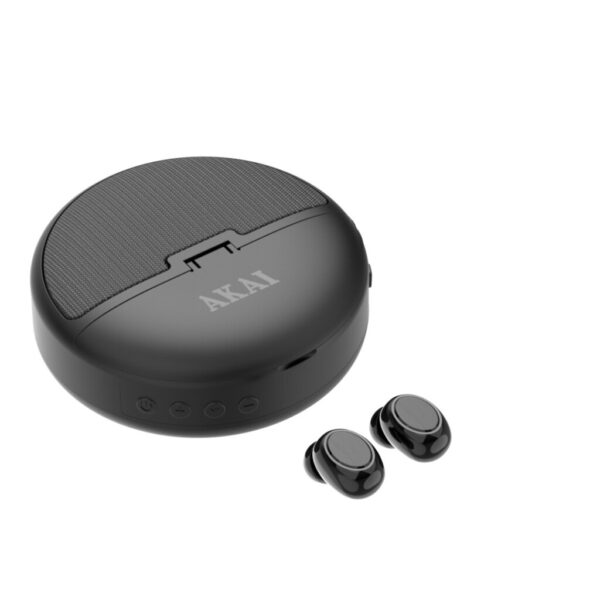 Casti Akai BTE-J500BT wireless, bluetooth 5.4, capacitate baterie in standby