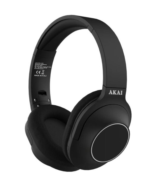 Casti Akai BTH-P23, bluetooth, negru