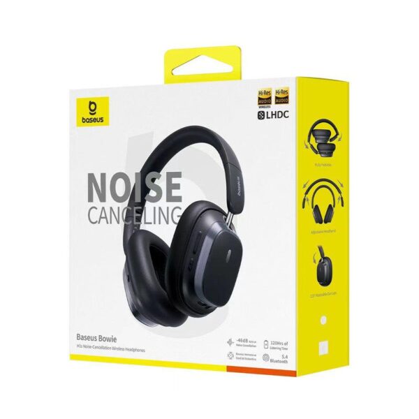 Casti Baseus Bowie H1s, multimedia, wireless, bluetooth 5.4 - A00075301113-00