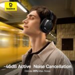 Casti Baseus Bowie H1s, multimedia, wireless, bluetooth 5.4 - A00075301113-00