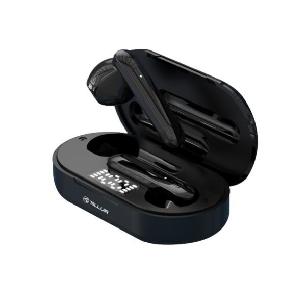 Casti Bluetooth Tellur Flip True Wireless, negru - TLL511401