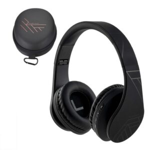 Casti Bluetooth Wireless PowerLocus P2 Over-Ear, negru - PWL-P2-BLACK
