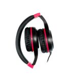 Casti cu micr. Spacer Pearl Red, cu fir, multimedia, 2x Jack 3.5mm - SPHS-PEARL-RD