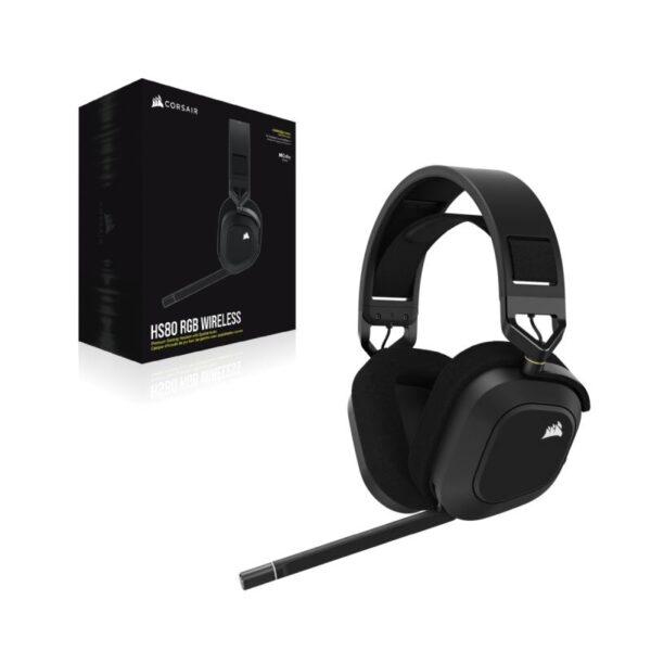 Casti Gaming cu microfon Wireless Corsair HS80 Surround - CA-9011235-EU