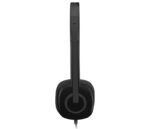 Casti cu microfon Logitech H151, microfon ce se poate roti la 180° - 981-000589