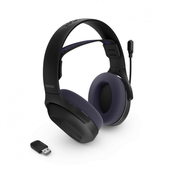 Casti de gaming wireless Lenovo Legion H410, Conectivitate: Bluetooth - GXD1R34013