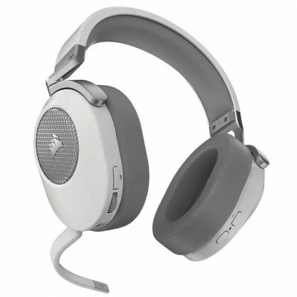 Casti gaming Corsair HS65 Wireless Headset, White, v2 - EU - CA-9011286-EU2