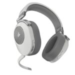 Casti gaming Corsair HS65 Wireless Headset, White, v2 - EU - CA-9011286-EU2