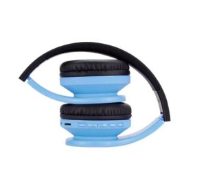 Casti Gaming Head-band PowerLocus P1, Wireless, Albastru - P1KIDS-BLACKBLUE