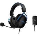 Casti Gaming HP HyperX Cloud Alpha S, cu fir, negru - 4P5L3AA - imagine 3