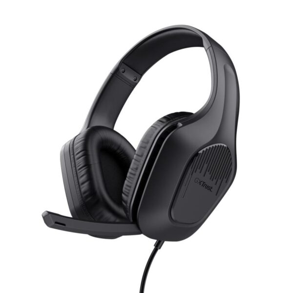 Casti gaming Trust GXT 415 Zirox cu fir, negru - TR-24990