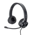 Casti Lindy Office, interfata USB-C, impendanta 32 Ohm - LY-20439