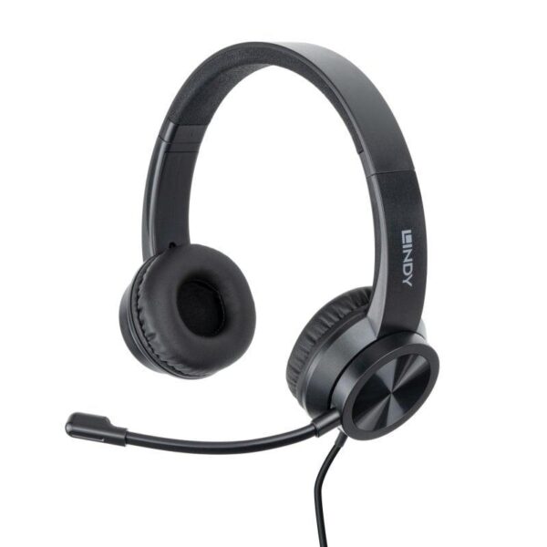 Casti Lindy Office, interfata USB-C, impendanta 32 Ohm - LY-20439