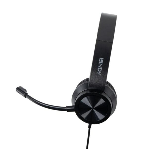 Casti Lindy Office, interfata USB-C, impendanta 32 Ohm - LY-20439