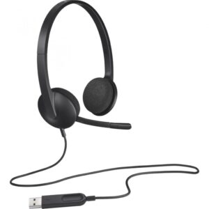 Casti Logitech H340, cu microfon, interfata USB 2.0 - 981-000475