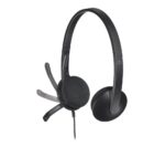 Casti Logitech H340, cu microfon, interfata USB 2.0 - 981-000475