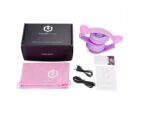 Casti Over-ear PowerLocus KidsCat, wireless, Multicolor - PWL-P2KIDSCAT-PURPLEPINK - imagine 4