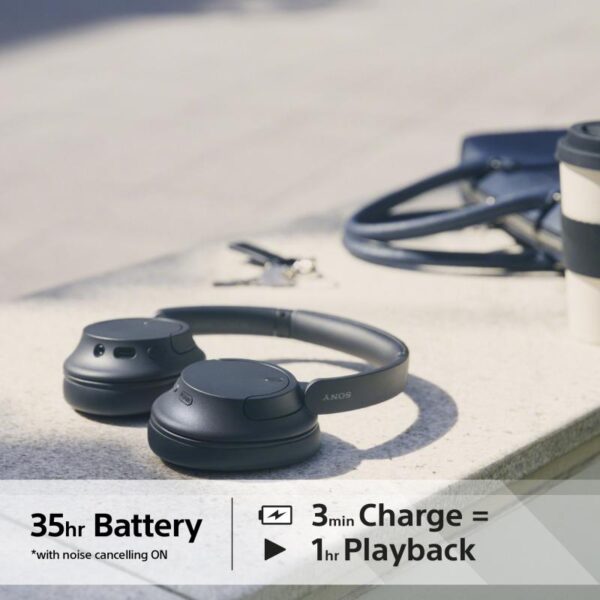 Casti Over the Ear Sony WHCH720NB.CE7, Noise Cancelling, Wireless