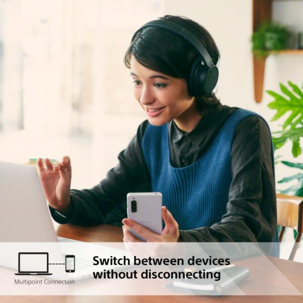 Casti Over the Ear Sony WHCH720NB.CE7, Noise Cancelling, Wireless