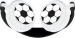 CASTI PLIABILE CU DESIGN DE FOTBAL - HP015FO