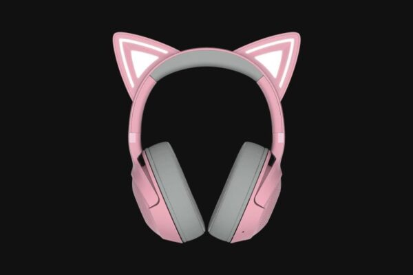 Casti Razer Kraken Kitty V2 Bluetooth 5.2Quartz Edition - RZ04-04860100-R3M1