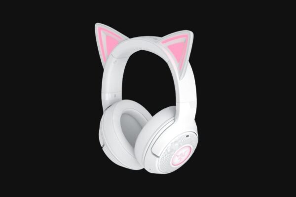 Casti Razer Kraken Kitty V2 Bluetooth 5.2Quartz Edition - RZ04-04860600-R3M1
