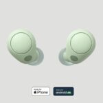 Casti Sony WF-C700N wireless, verde - WFC700NG.CE7