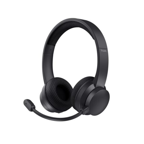 Casti Trust Ayda wireless ENC, conectivitate 3.5mm, USB-C - TR-25463