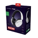 Casti Trust cu fir GXT 489W Fayzo, material ABS - TR-25210