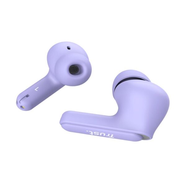 Casti Trust Yavi earbuds BT, frecventa raspuns 20 Hz - 20.000 Hz, mov - TR-25297