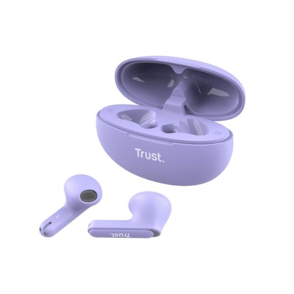 Casti Trust Yavi wireless, TWS, bluetooth, interfata USB-C - TR-25299