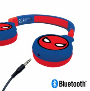 CASTI WIRELESS PLIABILE, SPIDER-MAN - HPBT010SP