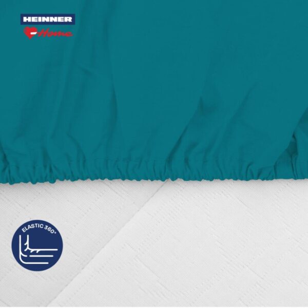 Cearceaf de pat cu elastic 160x20 cm TRQ - HR-SHEET160-TRQ