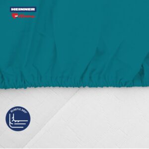 Cearceaf de pat cu elastic 180x200cm TRQ - HR-SHEET180-TRQ