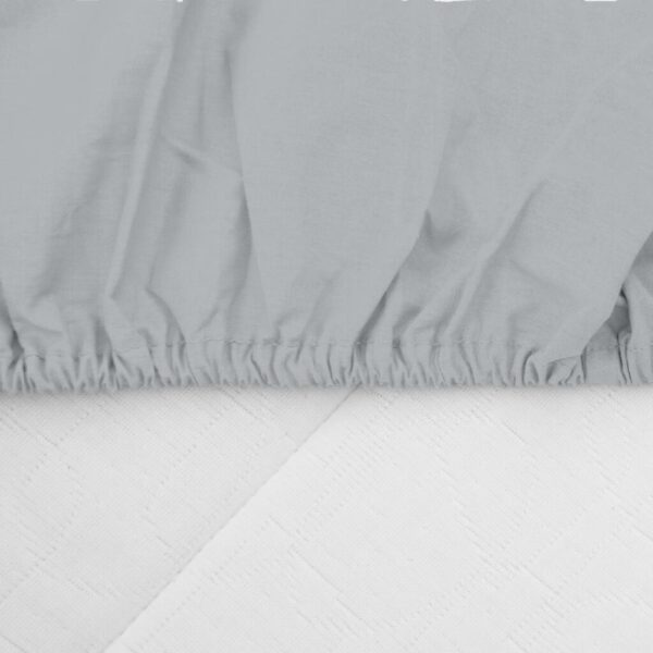 CEARCEAF PAT CU ELASTIC 160X200 CM GRI - HR-SHEET160-GRY