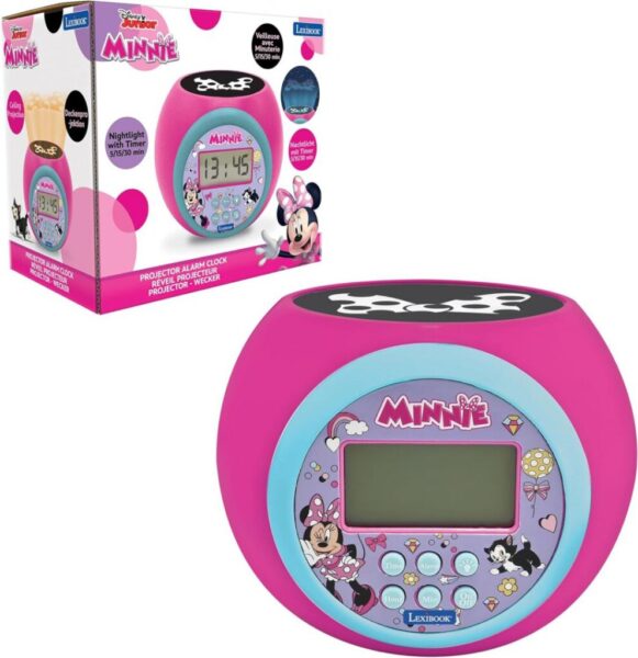 CEAS DESTEPTATOR CU PROIECTOR, MINNIE MOUSE - RL977MN