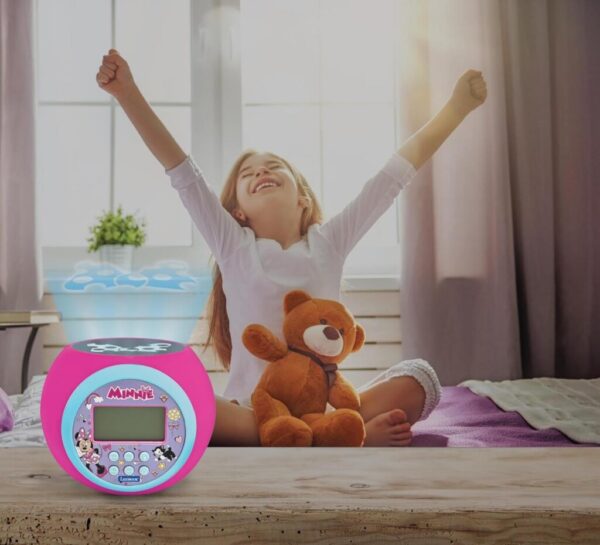 CEAS DESTEPTATOR CU PROIECTOR, MINNIE MOUSE - RL977MN