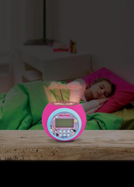CEAS DESTEPTATOR CU PROIECTOR, MINNIE MOUSE - RL977MN