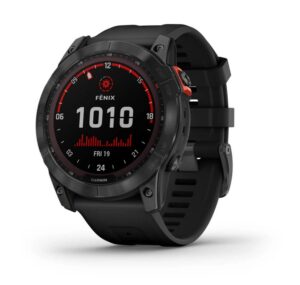 Ceas Garmin fenix 7X Solar, functii ceas, sincronizare ora GPS - 010-02541-01