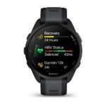 Ceas Garmin Forerunner 165, Black/Grey - 010-02863-20