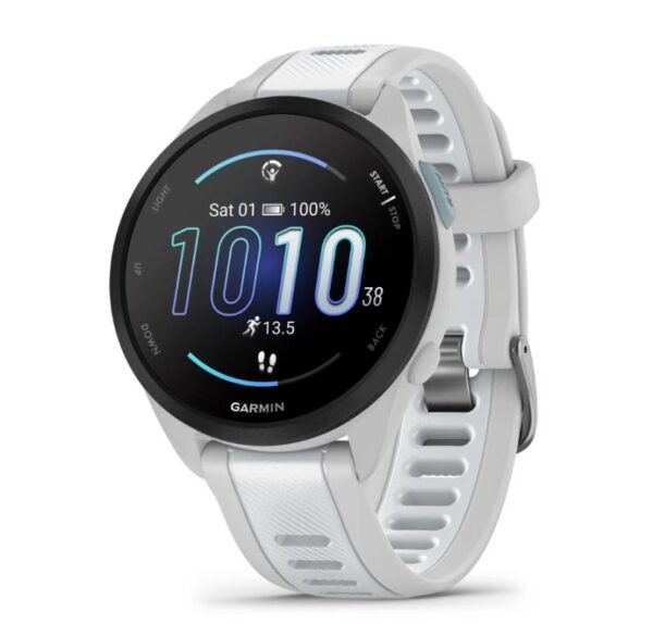 Ceas Garmin Forerunner 165, Grey/White - 010-02863-21