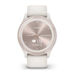 Ceas Garmin SmartWatch Vívomove Sport, Ivory and Peach - 010-02566-01