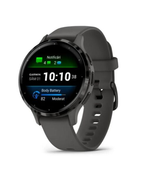 Ceas Garmin Venu 3S Pebble Gray Slate - 010-02785-00