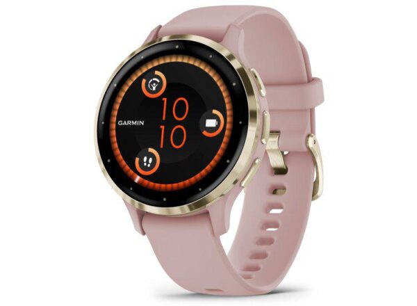 Ceas Garmin Venu 3S Pink Dawn/Soft Gold - 010-02785-03