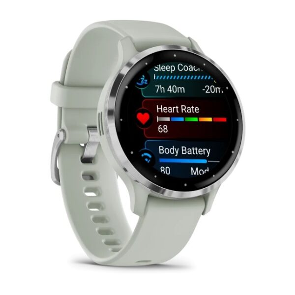 Ceas Garmin Venu 3S Sage Grey/Slate - 010-02785-01