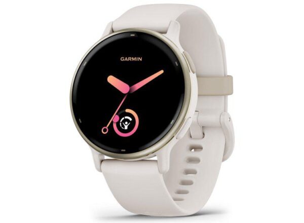 Ceas smartwach Garmin vívoactive 5 Ivory/Cream - 010-02862-11