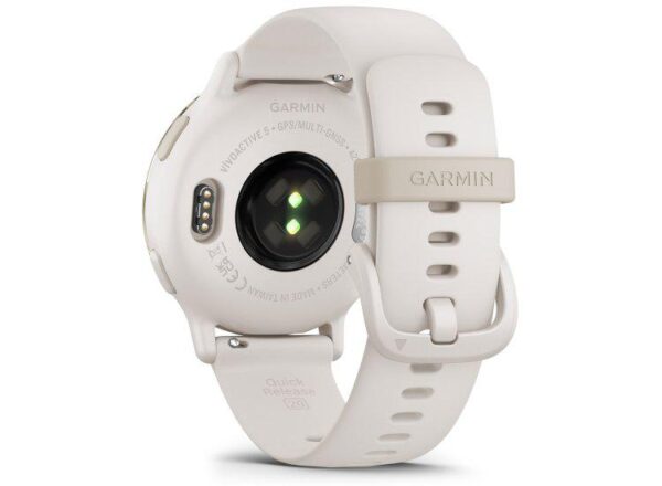 Ceas smartwach Garmin vívoactive 5 Ivory/Cream - 010-02862-11