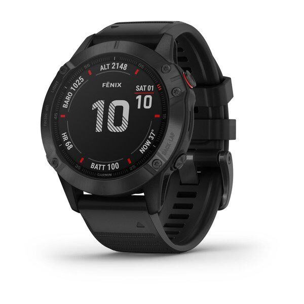 Ceas Smartwatch Garmin Fenix 6 PRO, GPS, Slate Gray w/Black Band - 010-02158-02