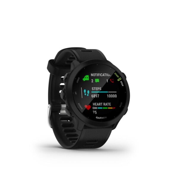 Ceas Smartwatch Garmin Forerunner 55, GPS, Black - 010-02562-10